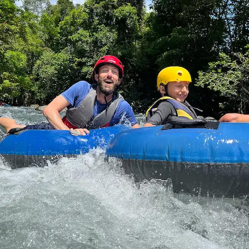 Rio Celeste Tubing Adventure in Costa Rica