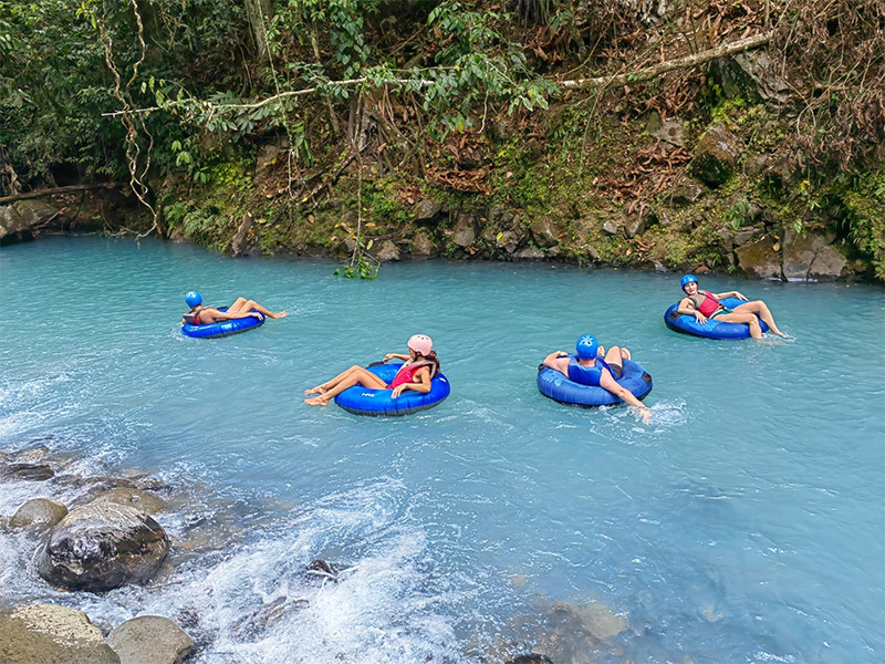 Rio Celeste Tubing Fun