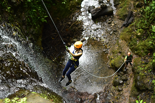 Waterfall Rappelling Costa Rica